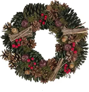 Christmas decoration wreath Beliani model 233313 — decorative holiday wreath