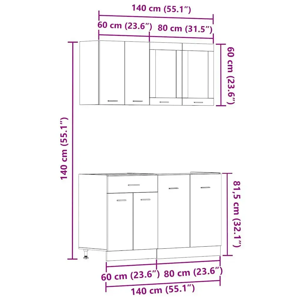 VidaXL 3328574 kitchen/dining storage cabinet 3328574 Photo 9