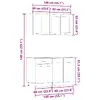 VidaXL 3328574 kitchen/dining storage cabinet 3328574 Photo 9