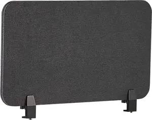 Перегородка для стола Beliani WALLY 72 x 40 см, тёмно‑серая