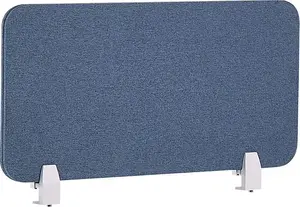 Desk Partition Beliani WALLY 80 x 40 cm, blue