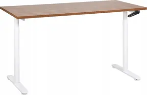 Письменный стол Beliani Brązowe 160 x 72 см — Beliani 445812 Bel