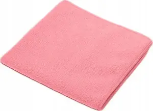VILEDA microfiber cleaning cloth MicroTuff Base, red — reusable floor and surface cloth