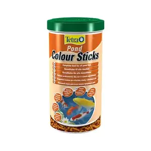 Корм для прудовых рыб Tetra Colour Sticks 1 L – палочки для усиления окраски, для наружных прудов