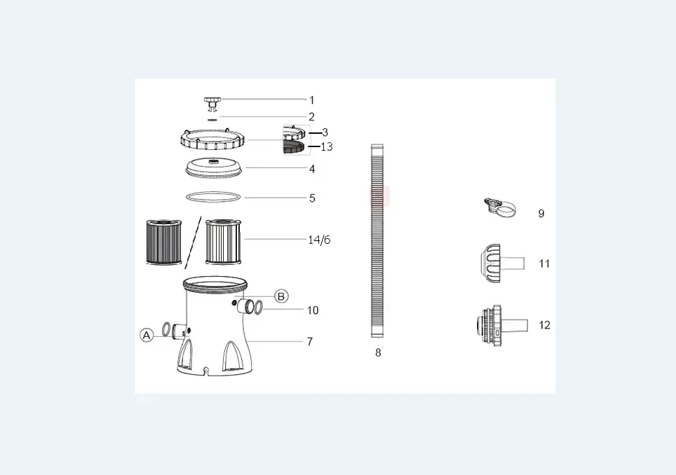 Bestway Fast Set 57445 above ground pool 57445 Photo 13