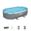 Bestway Power Steel Oval framed pool 4.88 x 3.05 x 1.07 m Photo 3
