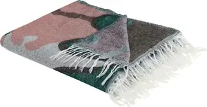 Blanket Beliani SOMANI multicolour 130 x 170 cm