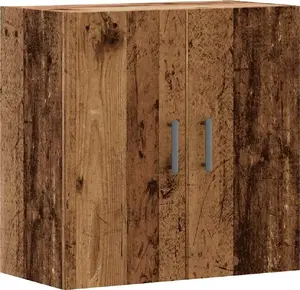 Настенный шкаф VidaXL модель 857304 из старой древесины с полками — 60x31x60 см