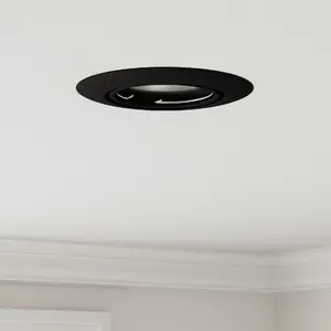 Pendant Lamp Set VidaXL 24 pcs Black Plastic 9 cm Modern