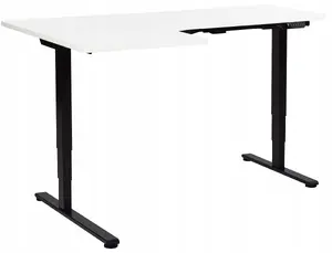 Rakstāmgalds Beliani Destines melni‑balts modelis 516950 Bel — 160 cm platums, 59 cm dziļums