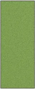 Durvju paklājs VidaXL poliamīds zaļš/melns 300 x 120 x 0.9 cm