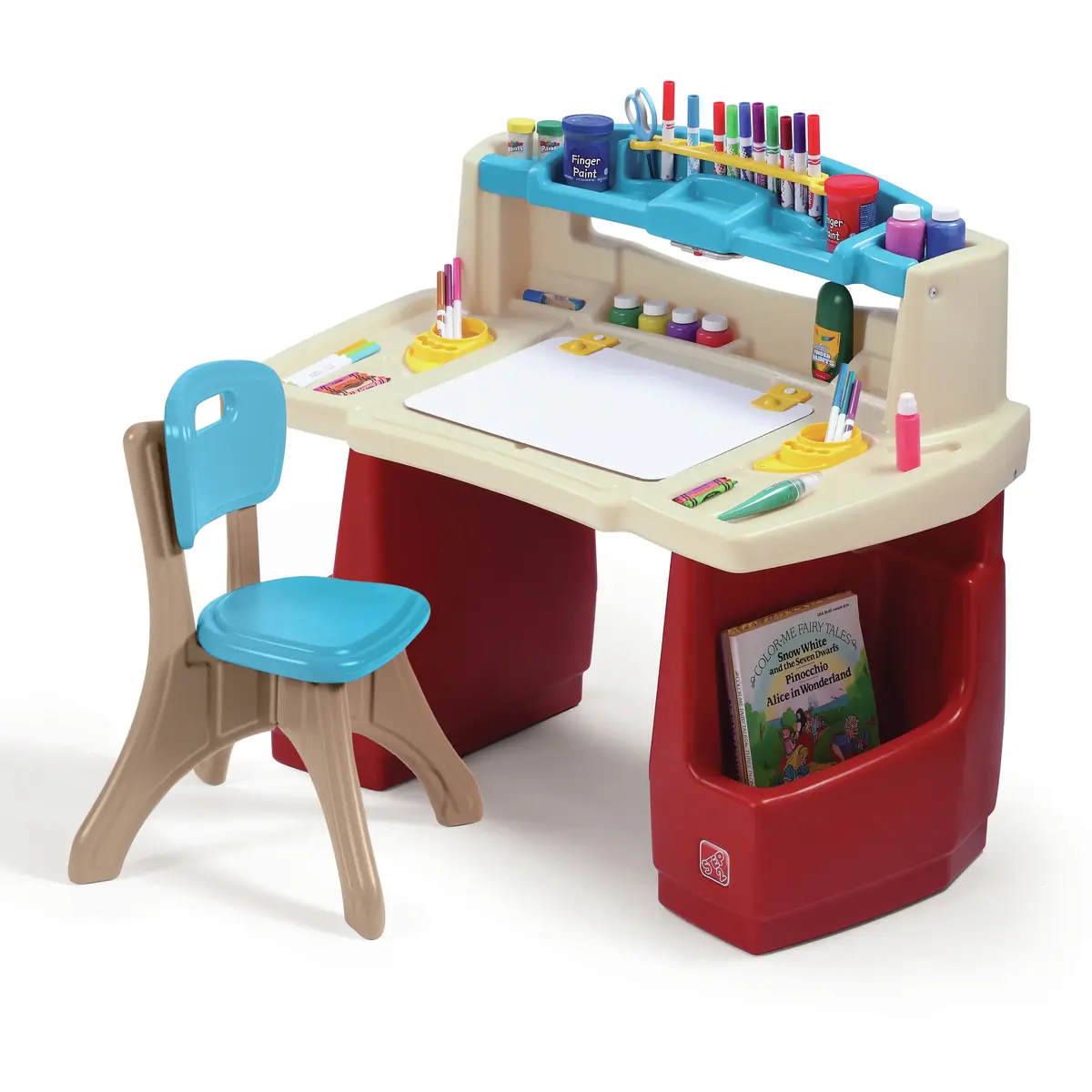 Step 2 Deluxe Art Master Desk — bērnu radošais galds Photo 2