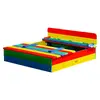 Axi Ella Sandbox Rainbow — деревянная прямоугольная песочница Photo 2