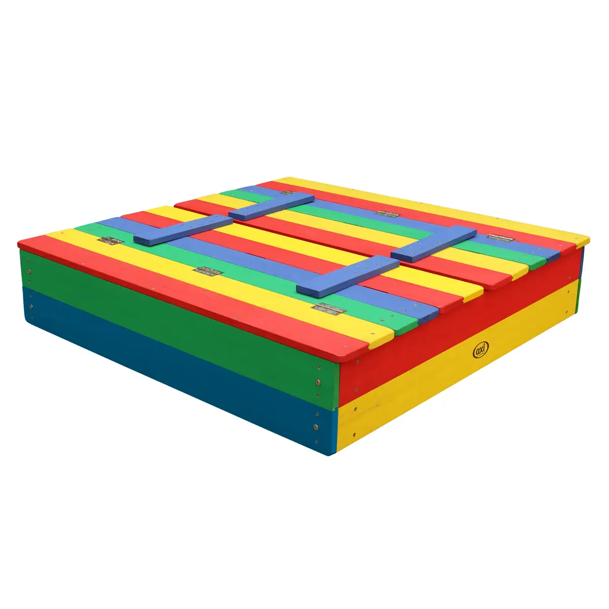 Axi Ella Sandbox Rainbow — деревянная прямоугольная песочница Photo 4