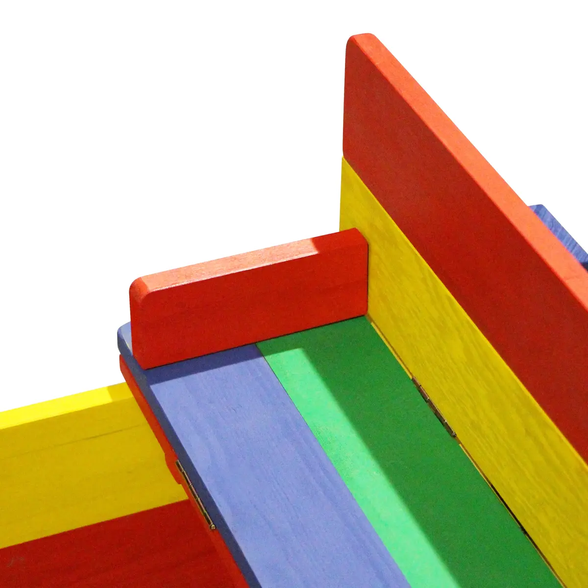Axi Ella Sandbox Rainbow — деревянная прямоугольная песочница Photo 6