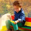 Axi Ella Sandbox Rainbow — деревянная прямоугольная песочница Photo 11