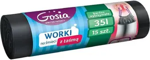 Atkritumu maisi Politan Gosia 35 l ar auklu, melni, komplekts G A15 (441)