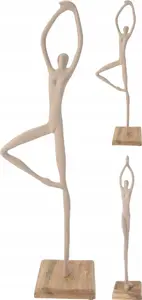 Madison decorative sculpture Taupe model HV123464 — indoor ornament, sculptural decor in two variants