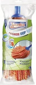Насадка-накладка Spontex Wkład Fashion SPON-1198 для плоской швабры, сменная насадка