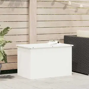 Storage Chest VidaXL outdoor storage chest White model 874568, 80 x 50.5 x 50 cm