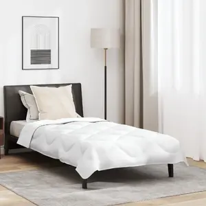 Segas un Spilvena komplekts VidaXL 2 gab. Mikrošķiedra Balta 155 x 220 cm