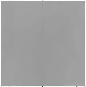 Квадратный солнцезащитный парус Shumee LUKKA 300 x 300 см, серый