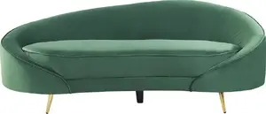 Dīvāns Beliani SAVAR zaļš velvets, mēbeļu polsterējums, modelis 341080 Bel