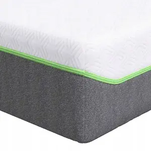 Matracis VidaXL Lumarko putas 90 x 190 cm balti/pelēks