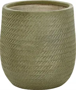 Puķu pods Beliani LIVADIA, zaļš, Ø 39 cm