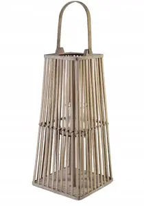 LUCIE GREY Lampion 26,5 x 57 см — декоративный фонарь-лампион, серый