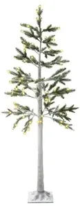 Outdoor LED decorative tree Beliani ALBIONI – 180 cm, white lighting