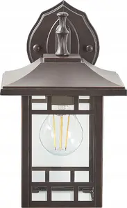 Outdoor wall light Beliani HERIOT black — outdoor wall lamp by Beliani