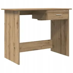 Galds VidaXL modelis 875249 ar Oak Artisan apdari — kompakts darba galds