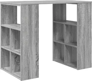 Rakstāmgalds VidaXL modelis 869511, pelēks, virsma 90 × 50 cm
