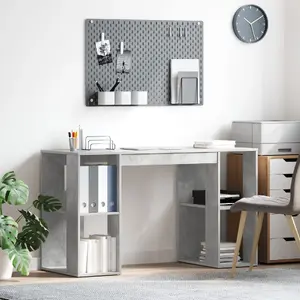 Desk VidaXL 130 x 50.5 cm Gray — VidaXL model 869501