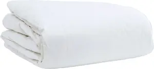Duvet and Pillow Set VidaXL 3 pcs White Down Duvet 240 x 220 cm