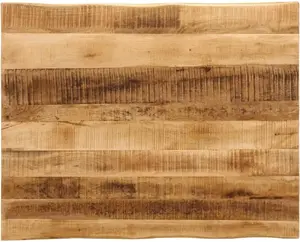 Столешница vidaXL с живым краем, массив дерева манго, 100x80x3,8 см