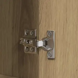 ТВ-тумба VidaXL в стиле Artisan Oak с LED-подсветкой, модель 869240, для гостиной, 139,5x34x50 см