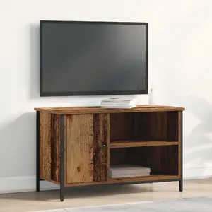 ТВ-тумба VidaXL модель 862142, 80x40x50 см, из древесного волокна и стали