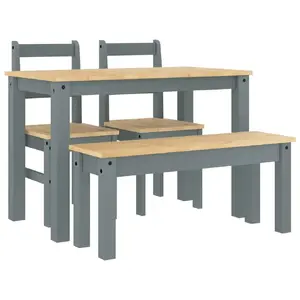 Kitchen/Dining Room Furniture Set VidaXL 3345168 — 4-piece dining set
