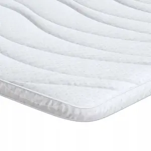 Matracis pārklājs VidaXL Lumarko 200 x 200 cm Balts Poliesters