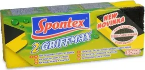 Spontex Griffmax skrubja sūklis 2 gab. (70010) — neberjoša tīrīšanas sūkļu komplekts