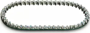 Декоративный поднос Affek Design Margot Silver
