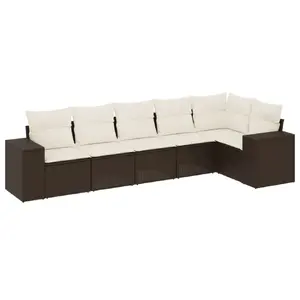 Набор уличной мебели VidaXL 3254940 — 7 предметов для сада с seating и столом