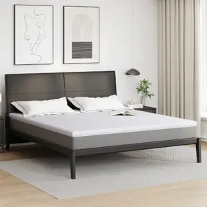 Matracis pārsegs vidaXL modelis 4106197 Balts 200 x 200 cm