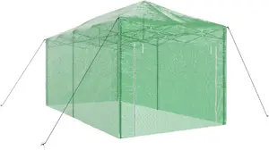 Теплица vidaXL Pop-Up, зеленая, стальной каркас