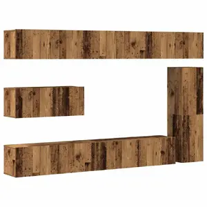 TV cabinet VidaXL 3329213 — wood top and frame, 1000×300×300 mm