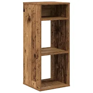 Книжный шкаф VidaXL 860281, каркас и полки из дерева, 340×310×800 мм, натуральное дерево