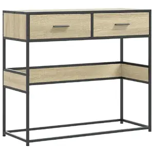 Kafijas/sonām/galda galdiņš VidaXL 849175, Sonoma oak virsma, 900×350×800 mm