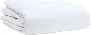 Blanket / Duvet VidaXL model 42007644 White 135 x 220 cm Down filling